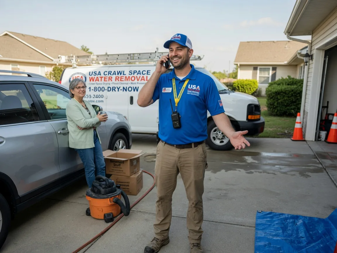 Crawl Space Water Removal Murphys, CA FAQs